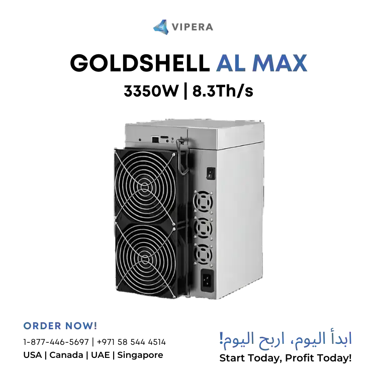 Goldshell AL Max 8.3Th/s 3350W (ALPH)