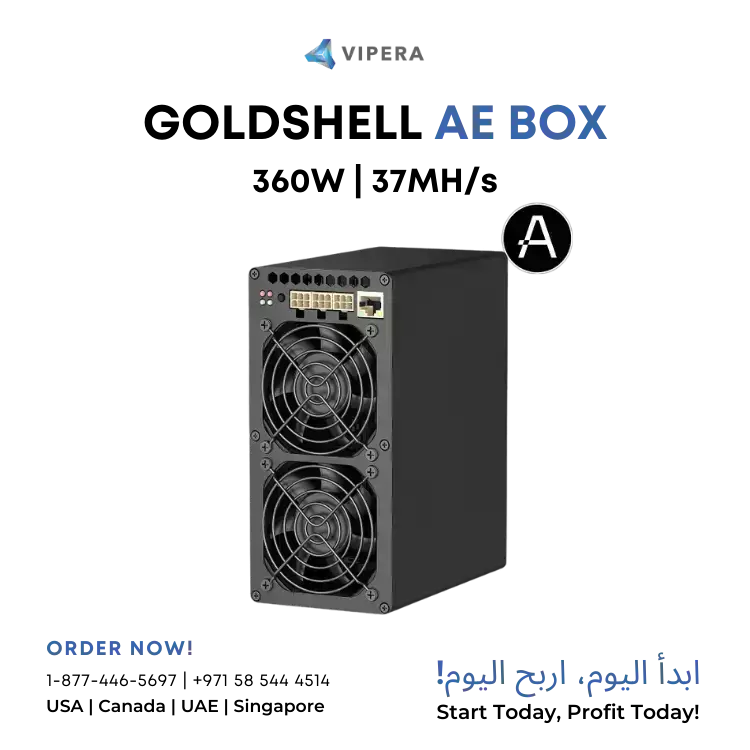 Goldshell AE BOX Home 37MH/s 360W (ALEO)