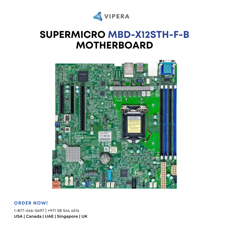 SUPERMICRO MBD-X12STH-F-B Micro-ATX Server Motherboard