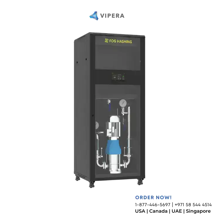 FogHashing H200 Hydro Cooling System Scalable for Warehouses