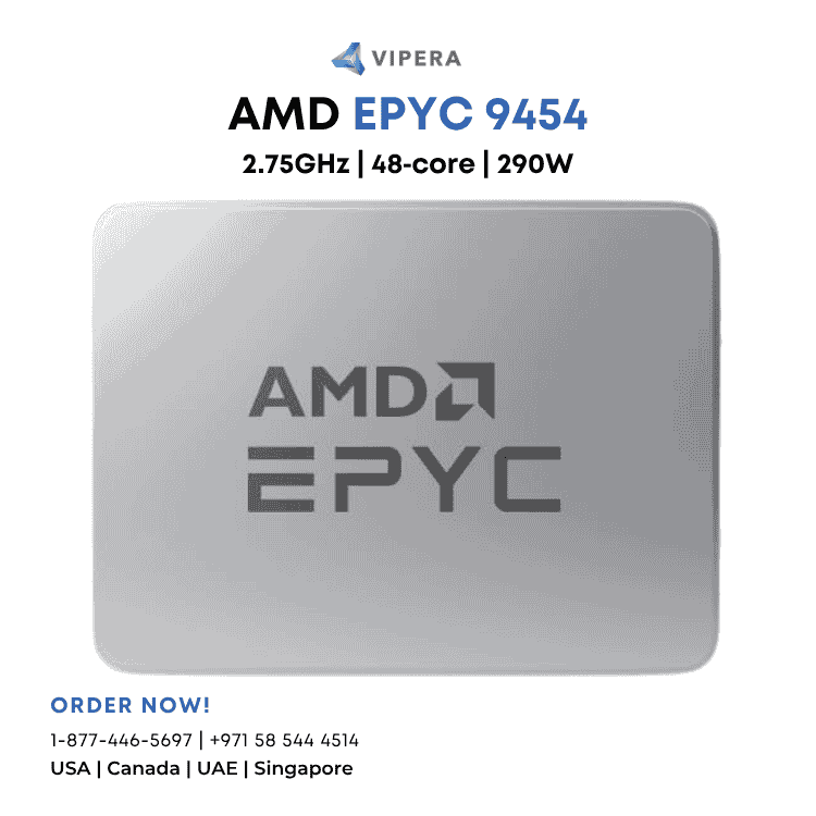 AMD EPYC 9454 2.75GHz 48‑core 290W Processor