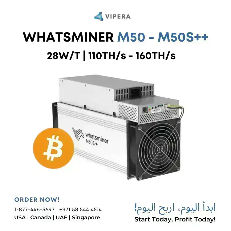MicroBT Whatsminer M50 M50S M50S+ M50S++