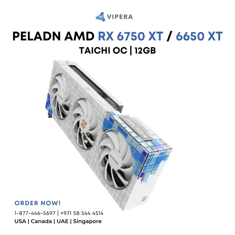 Peladn AMD RX 6750 XT / 6650 XT 12G TAICHI OC