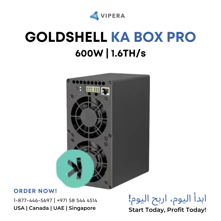 Goldshell KA BOX Pro 1.60TH/s 600W (KAS)
