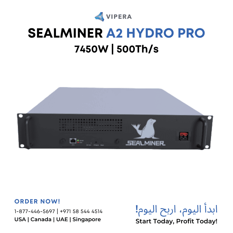 Bitdeer SealMiner A2 Hydro PRO Bitcoin Miner