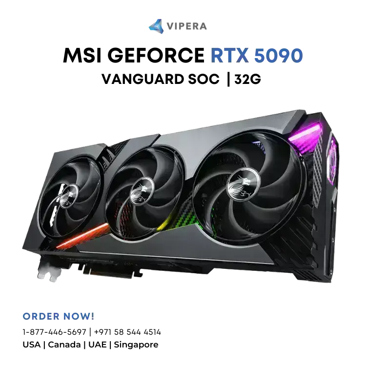 MSI GeForce RTX 5090 32G VANGUARD SOC Graphics Card