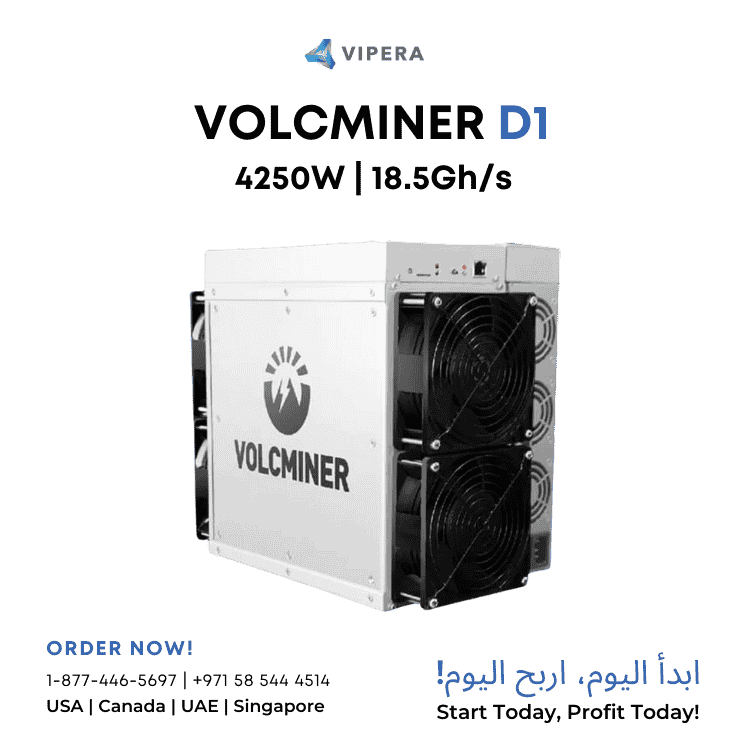 VolcMiner D1 18.5Gh Dogecoin Miner