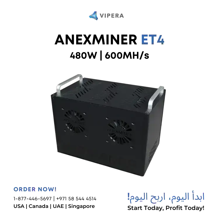 AnexMiner ET4 600MH/s 480W (ETC)
