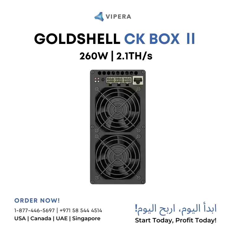 Goldshell CK BOX Ⅱ 2.1TH/s 260W (CKB)