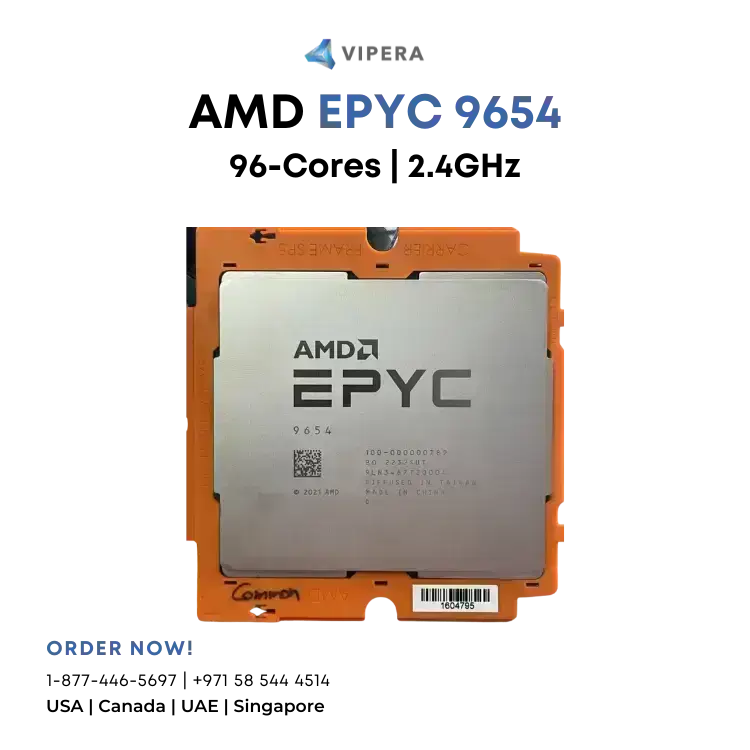 AMD EPYC 9654 2.4GHz 96-Cores Socket SP5 CPU Processor